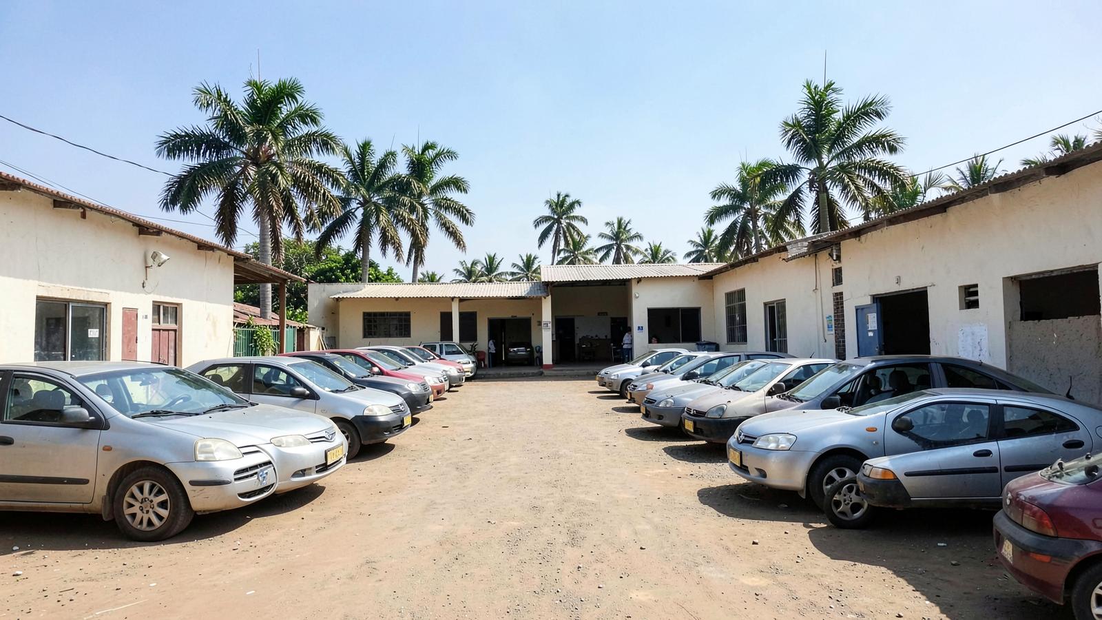 BESEKI vehicle showroom in Mombasa